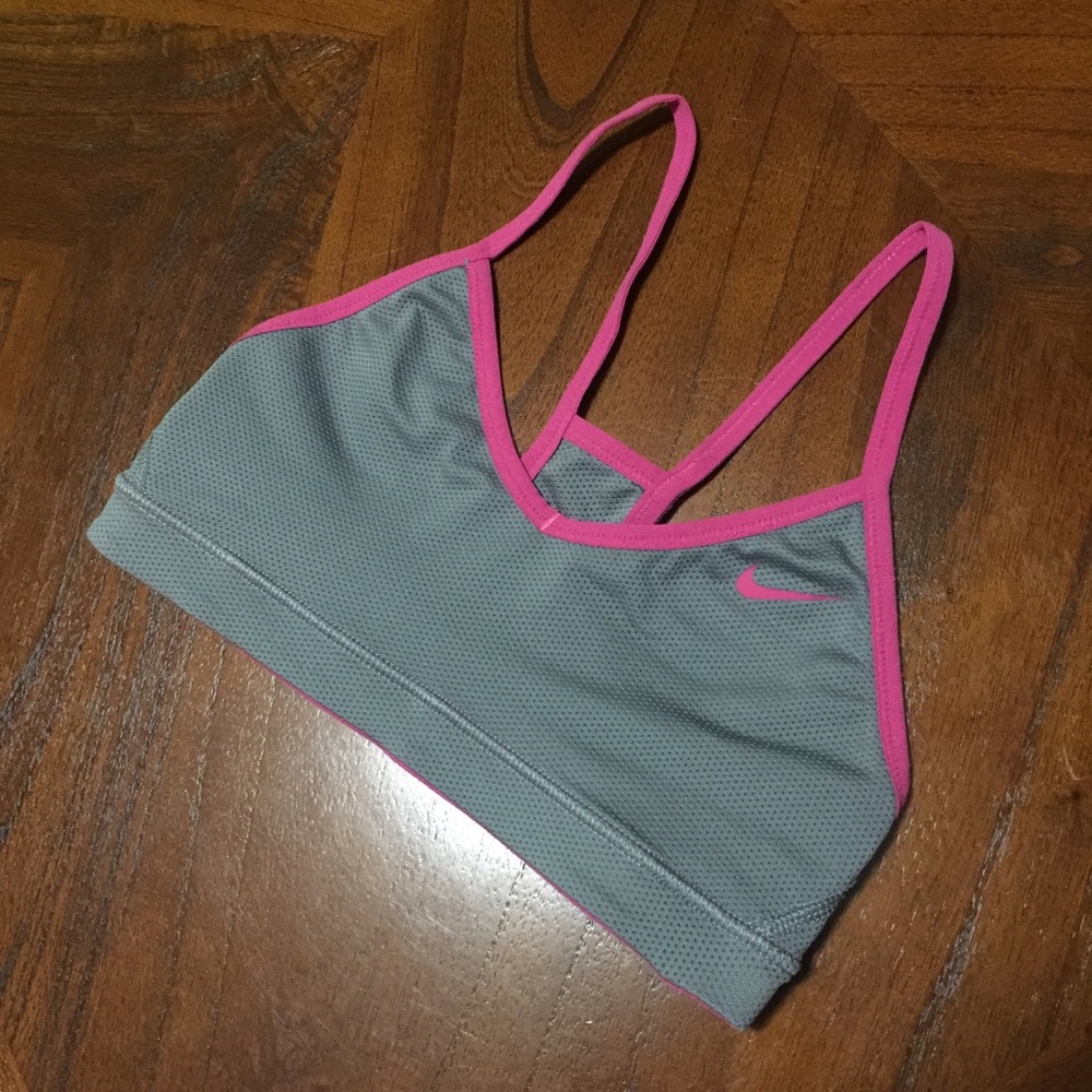 Reversible Nike sports bra with spaghetti strap